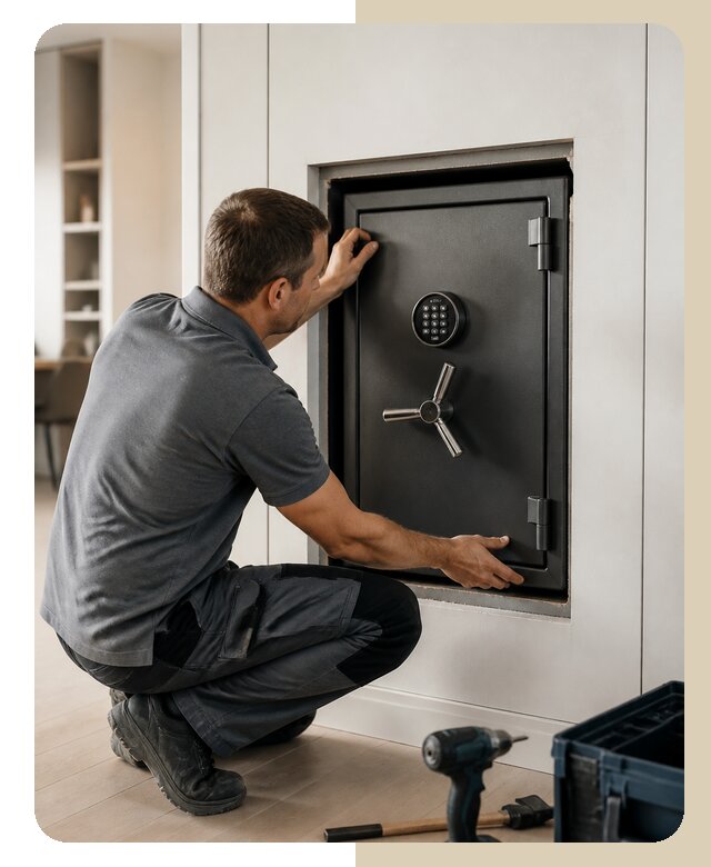 Установка огнестойкого сейфа в Бийске по цене от 6752 р. | ДвериЛегко-Бск