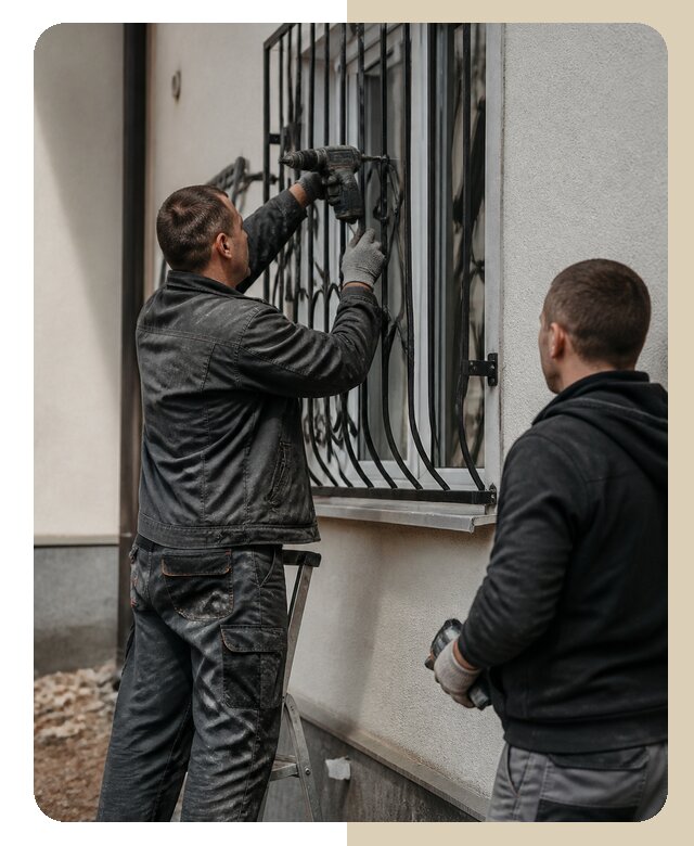 Установка наружных решеток в Бийске от 5090 р. | ДвериЛегко-Бск